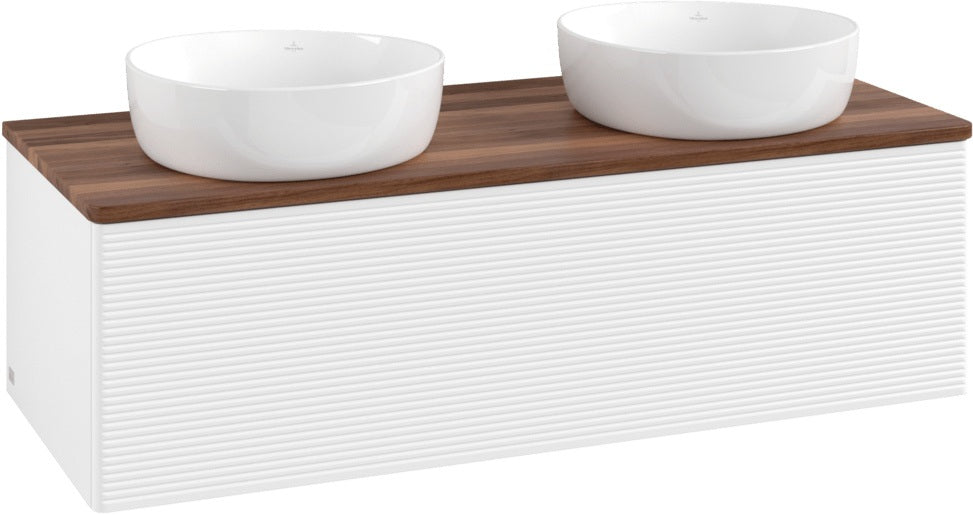 Villeroy & Boch Waschtischunterschrank Antao K35111 1200 mm White Matt Lacquer mit SoftClosing