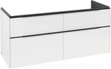 Villeroy & Boch Waschtischunterschrank Subway 3.0 C 602L0, 1272 mm, Brilliant White, mit LED-Beleuchtung