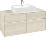 Villeroy & Boch Waschtischunterschrank Collaro C128 1200 mm White Oak mit SoftClosing