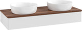 Villeroy & Boch Antao Waschtischunterschrank 1200 mm Glossy White Lacquer mit LED-Beleuchtung