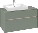 Villeroy & Boch Waschtischunterschrank Collaro C017 B0 1000 mm White Oak mit Beleuchtung und SoftClosing