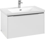 Villeroy & Boch Waschtischunterschrank Subway 3.0 C 573L0 Brilliant White mit Beleuchtung