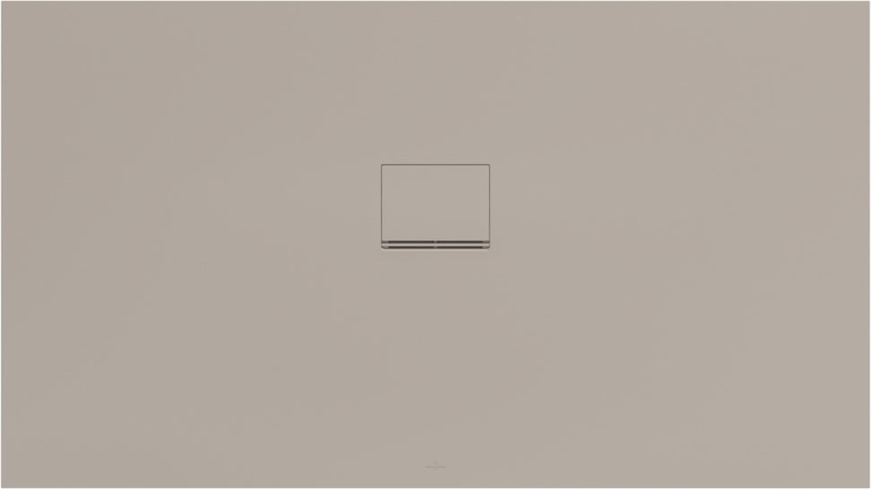 Villeroy & Boch Squaro Infinity Duschwanne 1600x800mm Stone White, rechteckig, Quaryl, Rutschhemmung Klasse C
