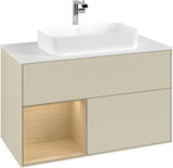 Villeroy & Boch Waschtischunterschrank Finion G241GF Glossy White Lacquer 1000 mm mit Beleuchtung