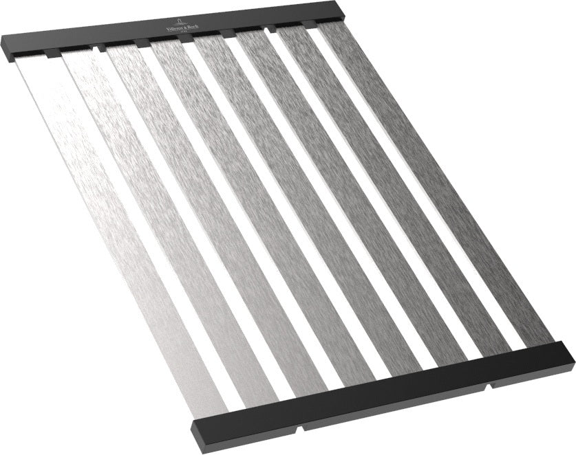 Villeroy & Boch Abtropfgitter faltbar 9K1300 Anthracite – Eckiges Edelstahl-Zubehör