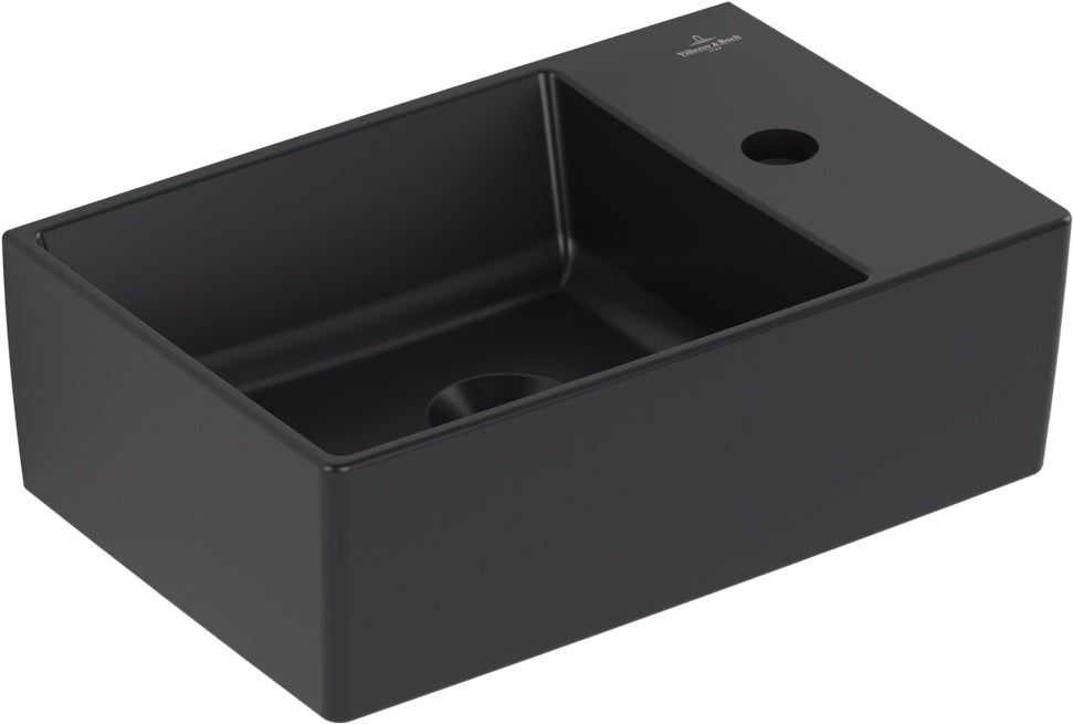 Villeroy & Boch Handwaschbecken Memento 2.0 – Weiß Alpin, 400 x 260 mm, Wandmontage
