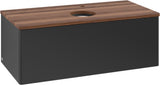 Villeroy & Boch Waschtischunterschrank Antao L31050 1000 mm Anthrazit Matt Lack mit LED-Beleuchtung