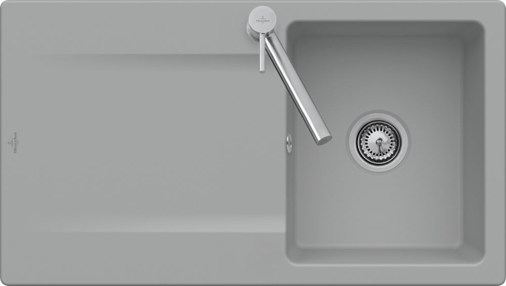 Villeroy & Boch Siluet 50 flat Flächenbündige Spüle 880x490mm Weiß Alpin CeramicPlus