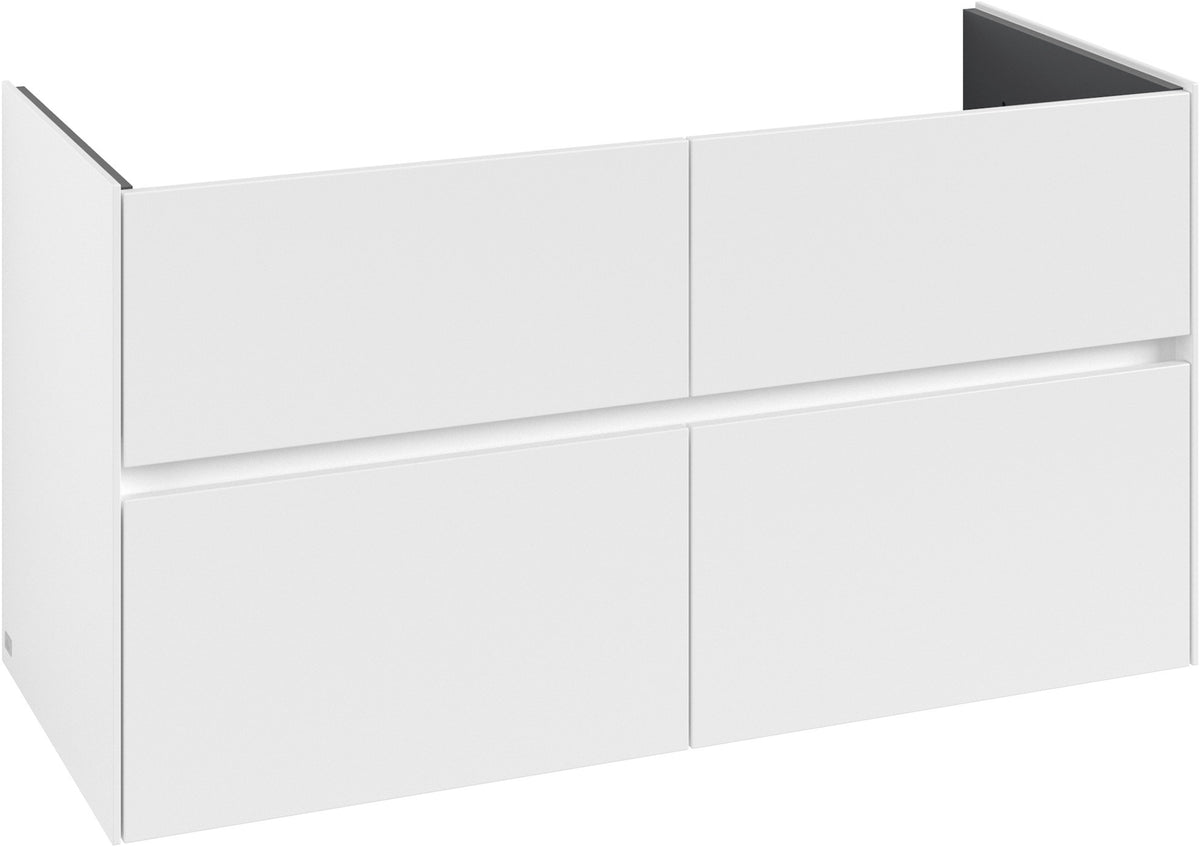 Villeroy & Boch Waschbeckenunterschrank Collaro C146 White Matt 1161 mm mit 4 Auszügen