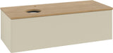 Villeroy & Boch Waschtischunterschrank Antao K33051 1200 mm Anthrazit Matt Lack mit Hahnlochbohrung