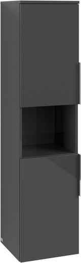 Villeroy & Boch Architectura Hochschrank B89700, 350 x 1400 x 346 mm, White Matt, 2 Türen, SoftClosing