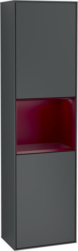 Villeroy & Boch Hochschrank Finion G460GF – Hochglanz Weiß, LED-Beleuchtung, SoftClose