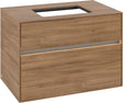 Villeroy & Boch Waschtischunterschrank Collaro C108 B0 800 mm Kansas Oak mit LED-Beleuchtung und SoftClosing