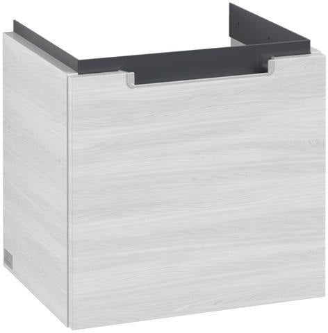 Villeroy & Boch Subway 2.0 Waschtischunterschrank 440 mm Glossy White mit Auszug