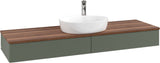 Villeroy & Boch Waschtischunterschrank Antao K14151 1600 mm Anthrazit Matt mit Hahnlochbohrung