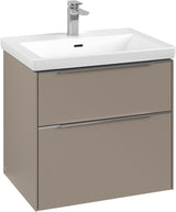 Villeroy & Boch Waschtischunterschrank Subway 3.0 C 576L0 Brilliant White mit LED-Beleuchtung
