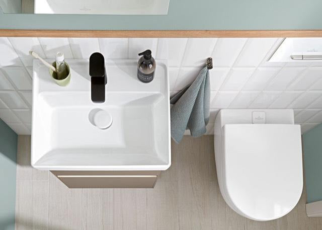 Villeroy & Boch Handwaschbecken Collaro 500x400mm Rechteck Weiß Alpin TitanCeram