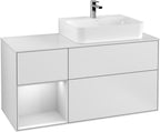 weiß / Mitteldichte Faserplatte (MDF) / G141M T 1200x603x501mm White Matt