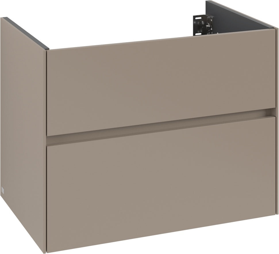 Villeroy & Boch Waschbeckenunterschrank Collaro C13800 White Oak – 796 mm, 2 Auszüge, SoftClosing