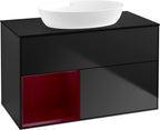 schwarz / Mitteldichte Faserplatte (MDF) / FA12H B