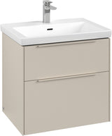Villeroy & Boch Waschtischunterschrank Subway 3.0 C 576L0 Brilliant White mit LED-Beleuchtung