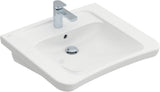 Villeroy & Boch ViCare Wandwaschbecken 650x550mm Rechteckig Weiß Alpin
