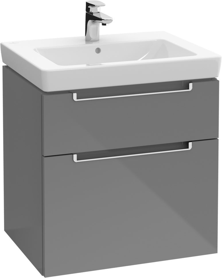 Villeroy & Boch Subway 2.0 Waschtischunterschrank A90910 Glossy White mit SoftClosing