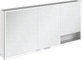 Villeroy & Boch Spiegelschrank My View+ 1600 mm Graphite mit LED-Beleuchtung und SoftClosing