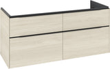 Villeroy & Boch Subway 3.0 Waschtischunterschrank 1272 mm Brilliant White mit 4 Auszügen