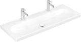 Villeroy & Boch Doppelwaschtisch Skyla 5A51C2 1200x460mm Stone White CeramicPlus