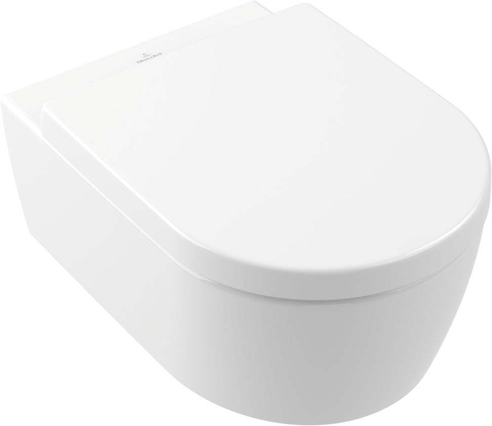 Villeroy & Boch Avento WC-Set 5656HR spülrandlos mit SoftClose und QuickRelease