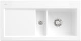 Villeroy & Boch Einbauspüle Subway 60 Ivory CeramicPlus – 1000 mm Keramik mit Abtropffläche