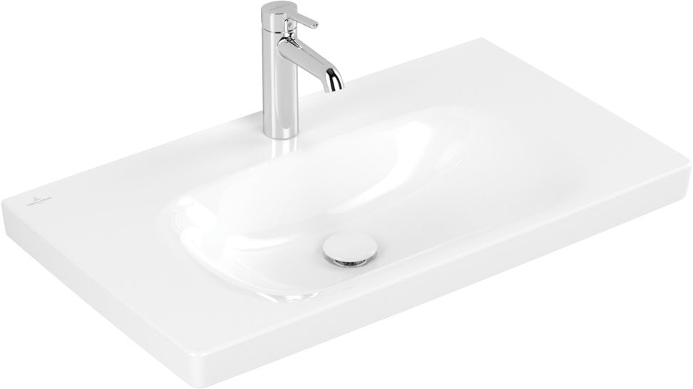 Villeroy & Boch Schrankwaschtisch Skyla 5A5180 800x460 mm Weiß Alpin CeramicPlus Rechteck