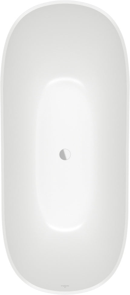 Villeroy & Boch Freistehende Badewanne Theano 1700x750mm Weiß Alpin Quaryl