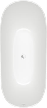Villeroy & Boch Freistehende Badewanne Theano 1700x750mm Weiß Alpin Quaryl