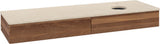 Villeroy & Boch Antao Waschbeckenunterschrank Warm Walnut 1600 mm mit LED-Beleuchtung