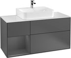 anthrazit / Mitteldichte Faserplatte (MDF) / G161G K