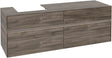 Villeroy & Boch Waschbeckenunterschrank Collaro C078 B0 1600 mm Stone Oak mit Beleuchtung