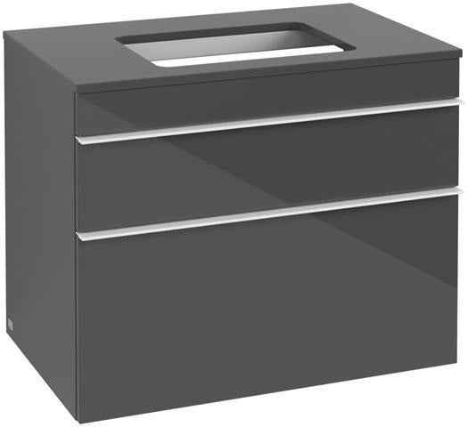 Villeroy & Boch Venticello Waschtischunterschrank 757 mm Glossy White mit 2 Auszügen