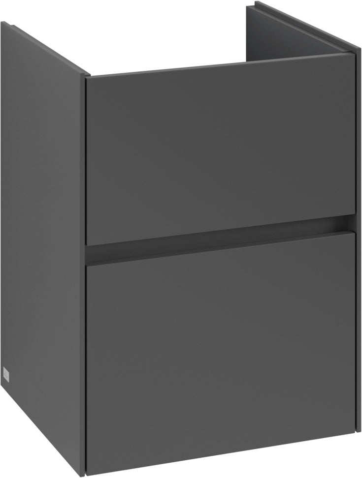 Villeroy & Boch Collaro Waschtischunterschrank C141 B0 White Oak 472 mm mit LED-Beleuchtung