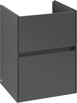 Villeroy & Boch Collaro Waschtischunterschrank C141 B0 White Oak 472 mm mit LED-Beleuchtung