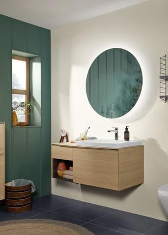 Villeroy & Boch Subway 3.0 Schrankwaschtisch 600x470mm TitanCeram Weiß Alpin