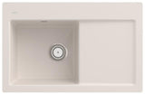 Villeroy & Boch Subway 45 flat flächenbündige Spüle 745x475 mm Ivory CeramicPlus