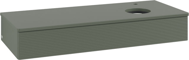 Villeroy & Boch Waschtischunterschrank Antao 1200 mm Leaf Green Matt Lack mit Auszug