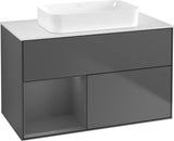 Villeroy & Boch Finion Waschtischunterschrank 1000 mm Glossy White Lacquer – mit LED-Beleuchtung & SoftClosing