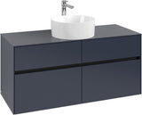 Villeroy & Boch Waschtischunterschrank Collaro C041 White Oak 1200 mm mit 4 Auszügen
