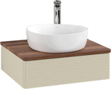 Villeroy & Boch Waschtischunterschrank Antao 600 mm Anthrazit Matt mit LED-Auszugsbeleuchtung
