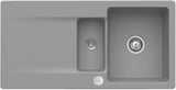 Villeroy & Boch Einbauspüle Siluet 60 R TitanCeram Ebony CeramicPlus 1000 mm