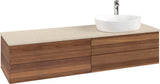 Villeroy & Boch Waschbeckenunterschrank Antao K27053 1600 mm Warm Walnut mit 4 Auszügen