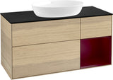 Villeroy & Boch Finion Waschtischunterschrank FA72GFGF 1200 mm Glossy White Lacquer mit LED-Beleuchtung